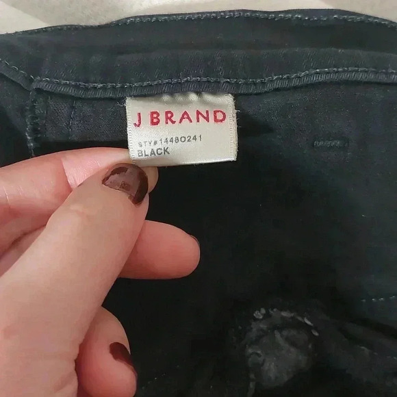J Brand black cargo skinny jeans size 27 - Picture 9 of 12